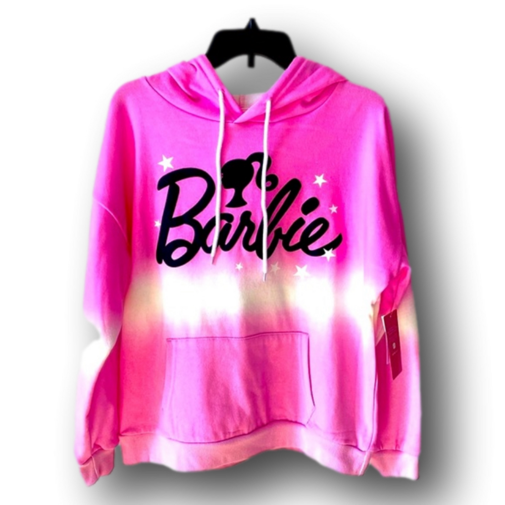 Barbie Tye-Dye Graphic Hoodie - Size Medium - NWT